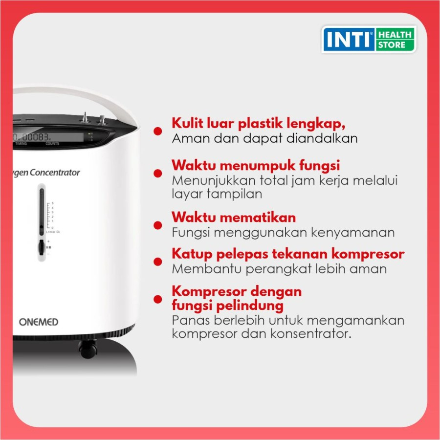 Onemed | Oxygen Concentrator | Konsentrator Oksigen | Tabung Oksigen | Oksigen Consentrator