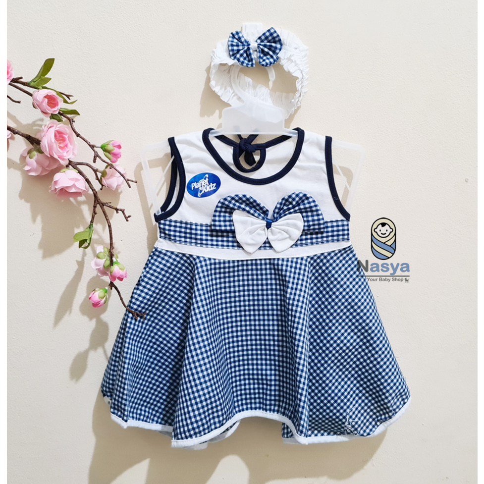 [P-064] Dress Bayi New Born (0-6 bulan) - planet kids