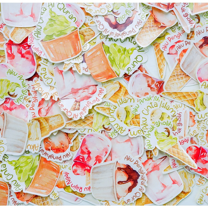 

Tema Ice Cream 30+ pcs Reward Sticker, Anak Sholih untuk Apresiasi Anak