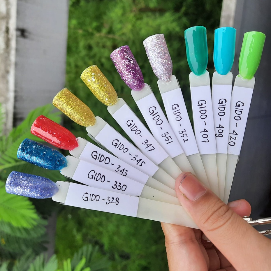 GELISH IDO GIDO Kutek soak Off Gel Nail Polish no 131-420 / Kutek UV LED