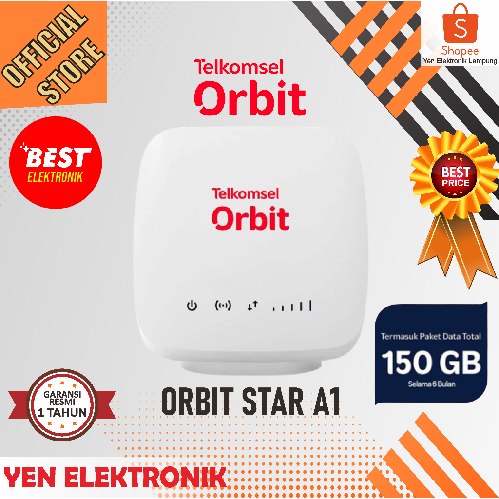 Modem ORBIT STAR A1 Modem Router Wirelles WIFI ADVAN 4G BONUS 150GB