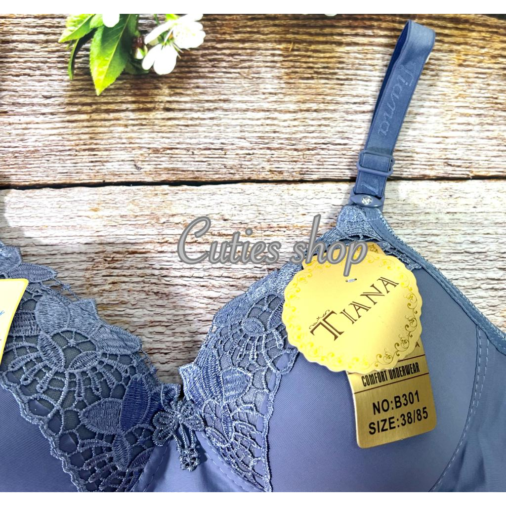 BRA NON KAWAT BUSA TIPIS, LIS RENDA, SIZE 38 - 44