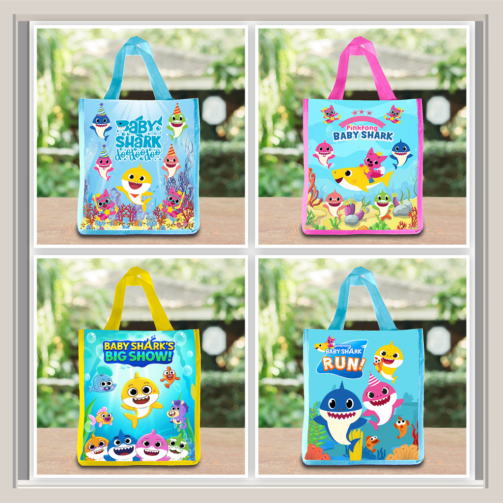 

GOODIE BAG POTRAIT BABY SHARK / TAS ULTAH READY STOK MURAH / TAS ULANG TAHUN