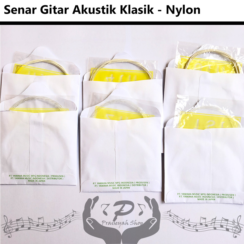 Yamaha Senar Gitar Klasik Nylon Akustik Original Classic Nilon Guitar