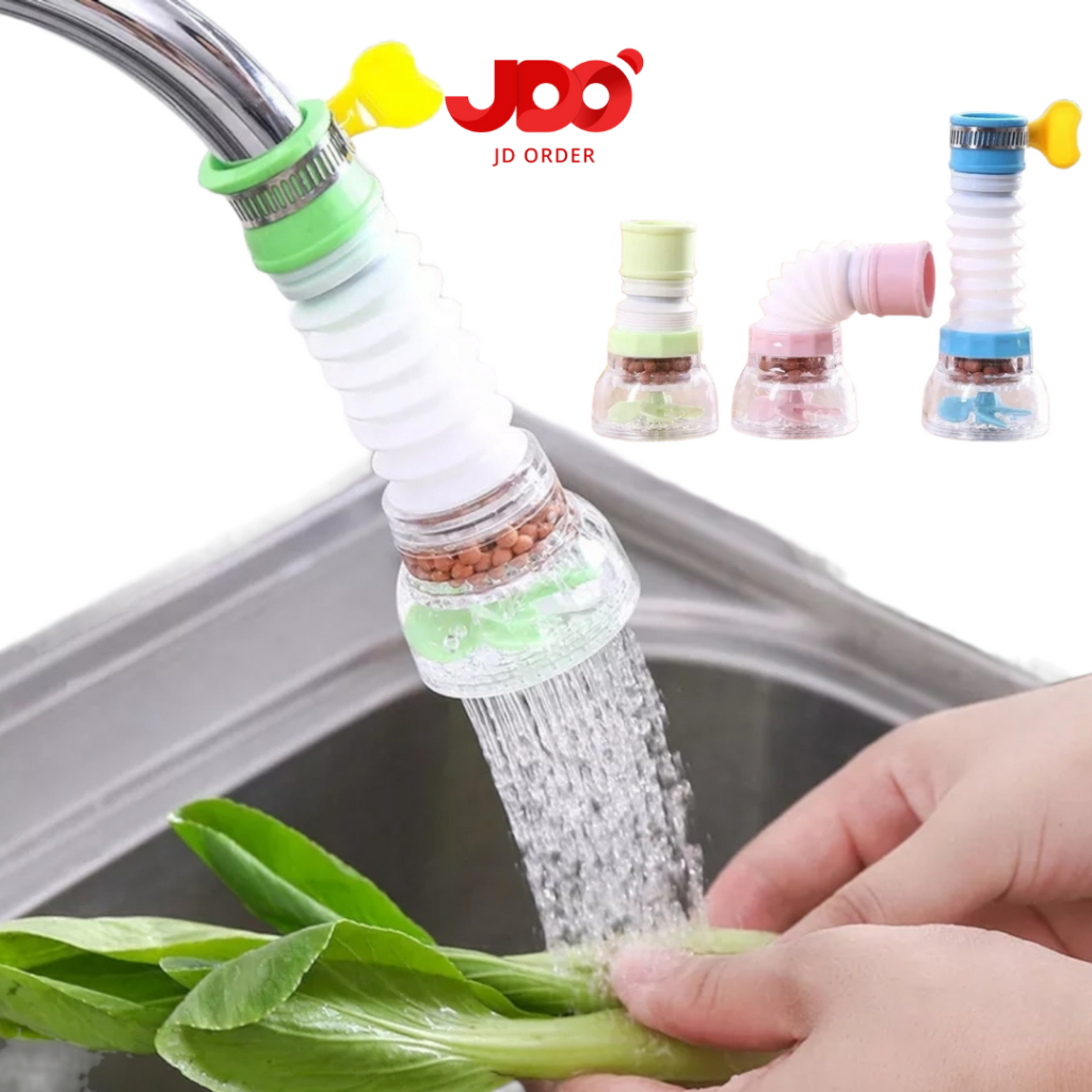 Sambungan Kran Air Kepala Shower Fleksibel 360 Derajat