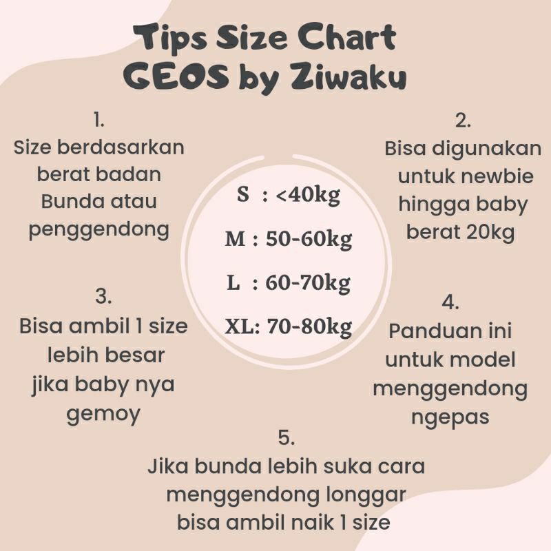 Geos Gendongan Bayi Ziwaku FULL MOTIF (part 1) Baby Sling bahan Fleece