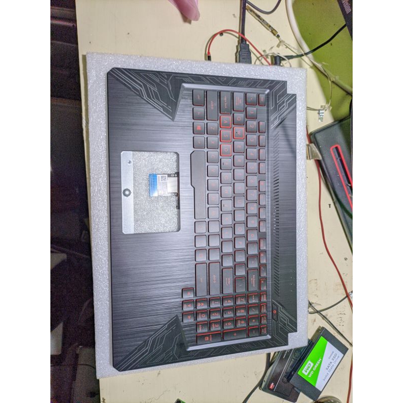 NEW FRAME Keyboard Asus ROG FX504 FX504G FX504GE FX504GD FX504GM ORI