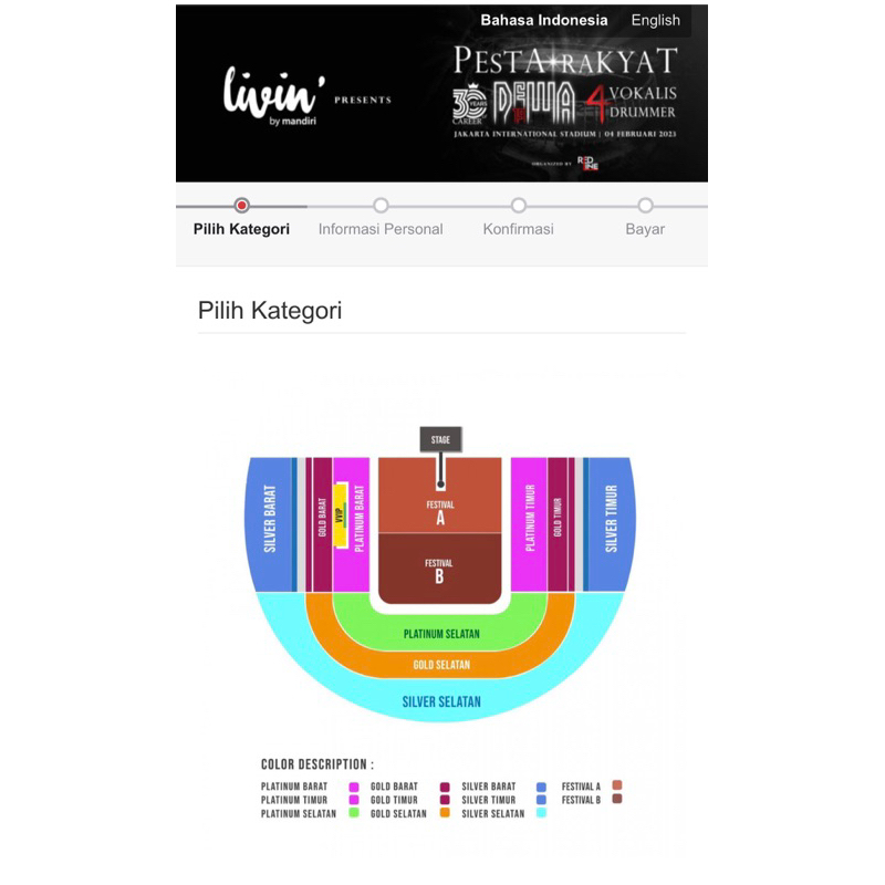 Tiket Konse Dewa 19 JIS