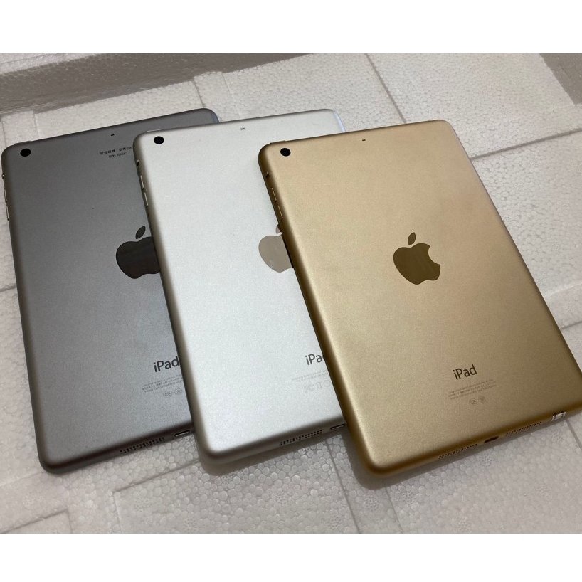 IPAD MINI 4 &amp; 3 128GB 64GB 32GB 16GB SECOND WIFI ONLY WIFI CELL SPACE GRAY GOLD SILVER