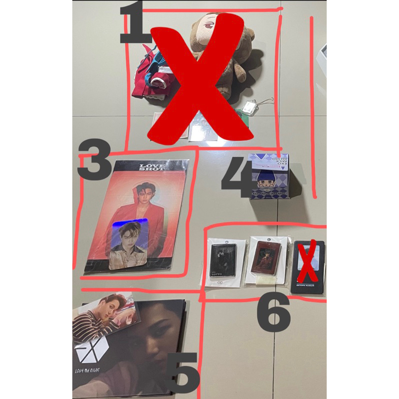 SET ALBUM EXO LMR JAPAN VER. || KAI HOLO SET || KAI BADGE