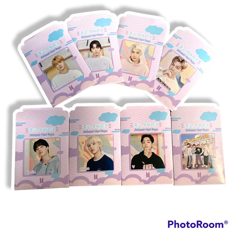 

amplop lebaran 2023 BTS 100 pcs - Amplop lebaran unik
