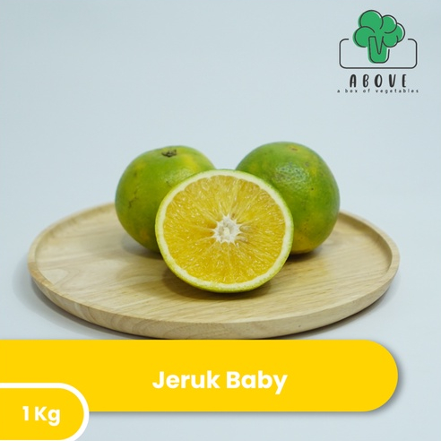

Jeruk Baby [5 - 7 pcs/1kg] - Buah ABOVE