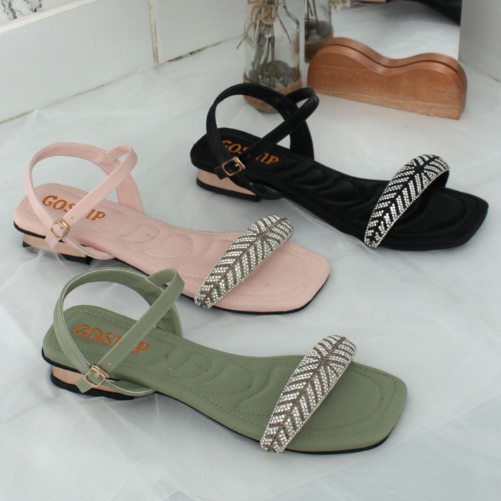 GOSHIP KATTIE SANDAL TALI WANITA GESPER VARIASI MD-106.HB