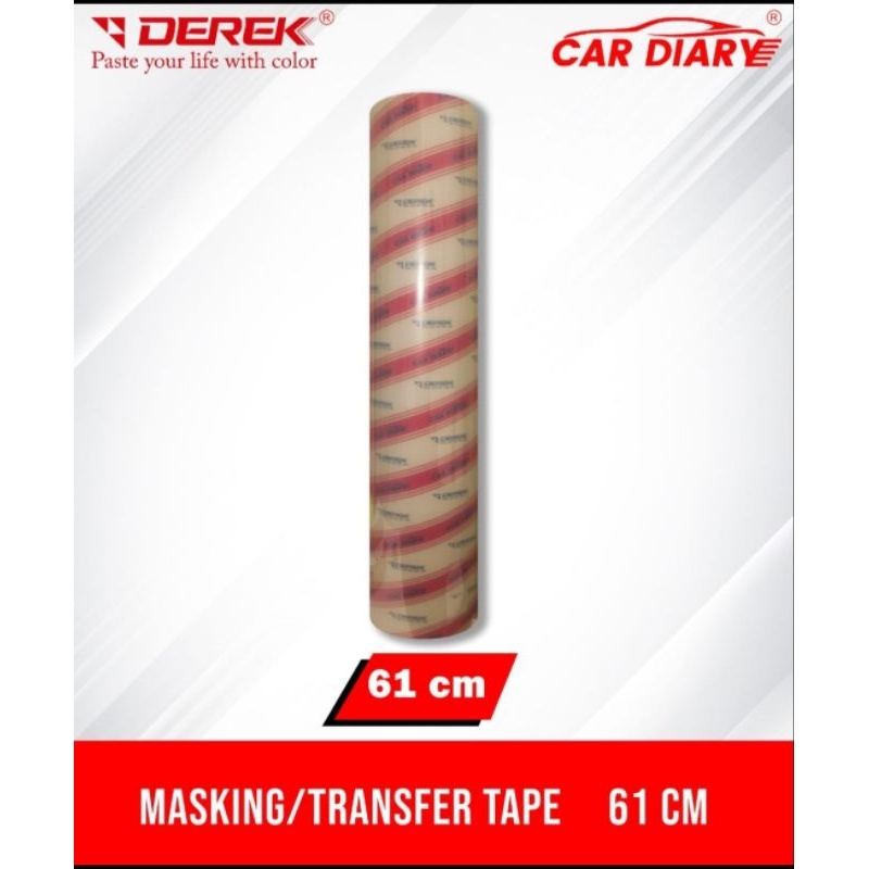 

Transfer Tape Sticker Masking Tape Sticker Plastik Cutting 61cm x 90m