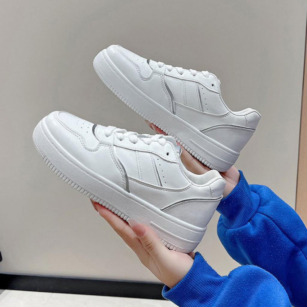 Puith Wanita Sneakers Import Korea Style Shoes Sepatu Sneakers Sport Shoes Kets Jalan Santai Casual