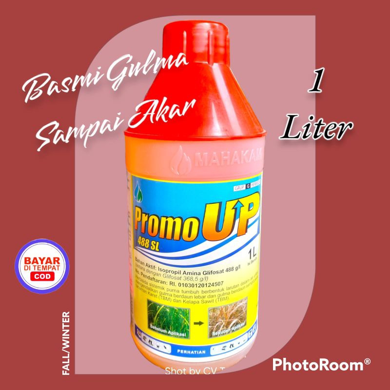 PROMO UP 488 SL Kemasan 1 Liter Basmi rumput sampai akar
