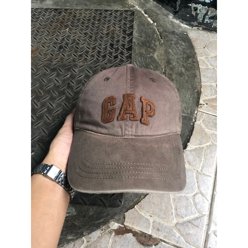 TOPI GAP BROWN LOGO TOWEL ORIGINAL SECOND