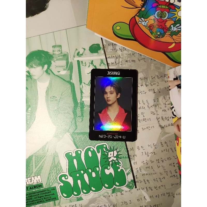 PC/photocard Resonance NCT AC Jisung