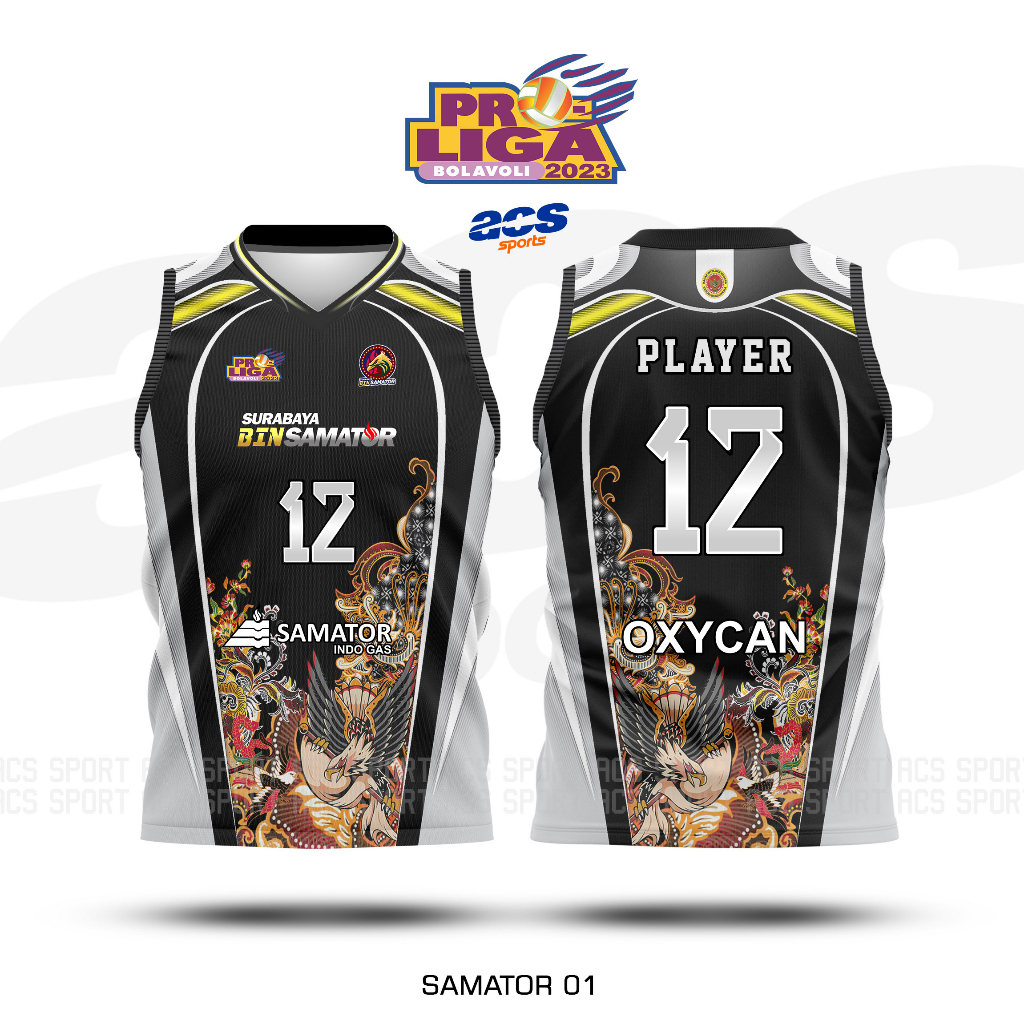 KAOS JERSEY SAMATOR PROLIGA 2023 (Free Nama, Nomor)