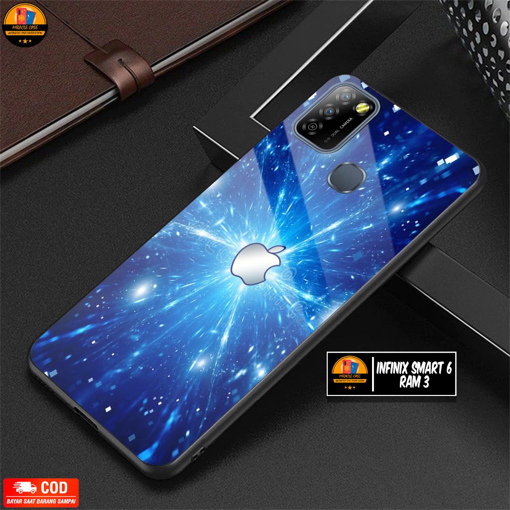 Case INFINIX SMART 6 RAM 3 - Casing INFINIX SMART 6 RAM 3 Terbaru 2022 MIRACLE CASE [ MARBELE ] Sili