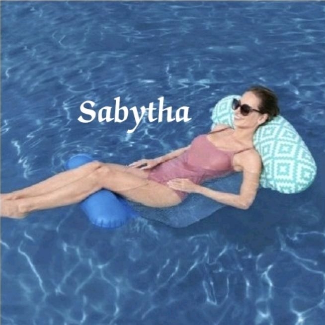 43555 Comfort Plus Hammock Lounge Kursi Santai Kolam Hammock Pool Lounge Float