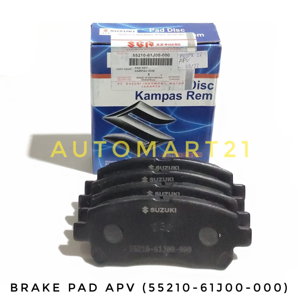 BRAKE PAD APV(55210-61J00-000)