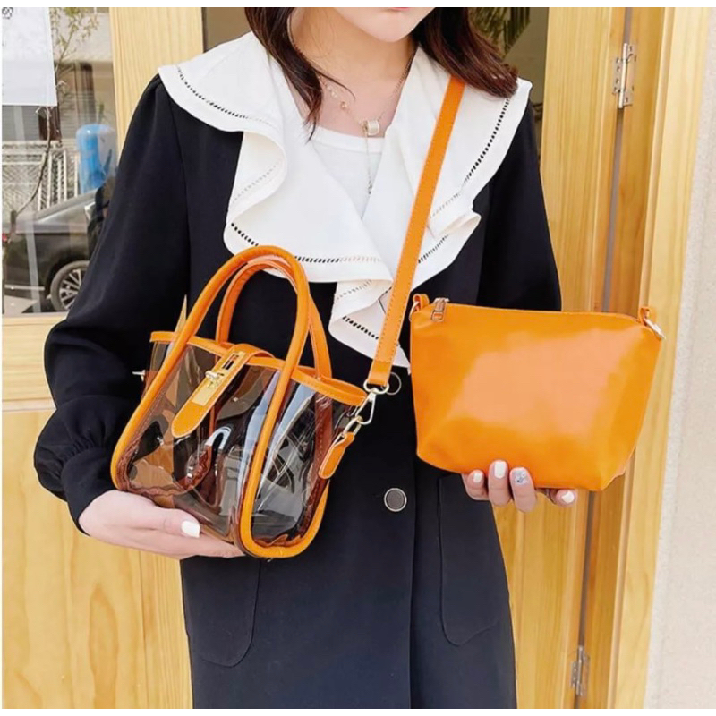 Tas Selempang MIKA | Tas Transparan MiINI ZELA | Tas Wanita Murah | Tas Kekinian