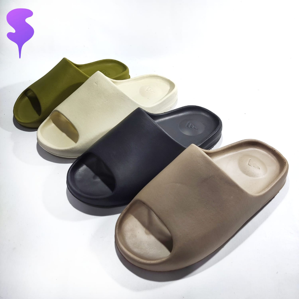 Sandal Slide Pria Sandal Yeezy - Sandal Slide YZ01