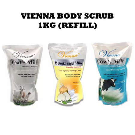 [MT] VIENNA BODY SCRUB MILK - 1KG POUCH