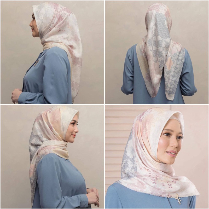 Ulos Scarf WK Wearing Klamby