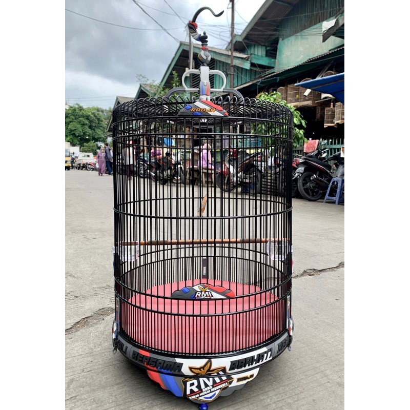 SANGKAR KANDANG MURAI RADJA RMI 3D CARBON NO 2