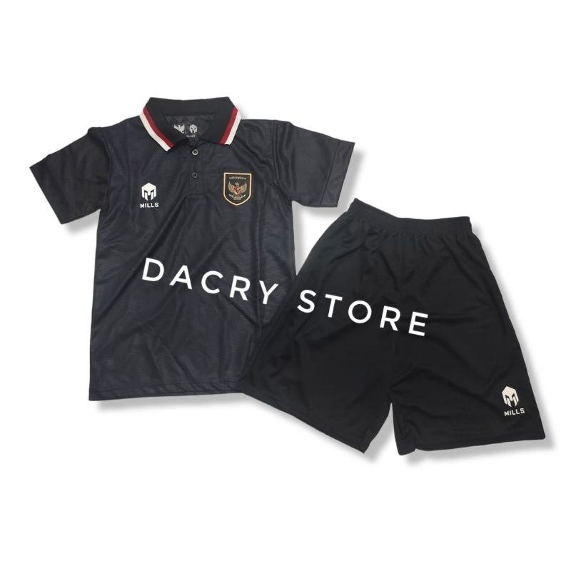 Jersey kids anak timnas 3rd black 2022 grade ori