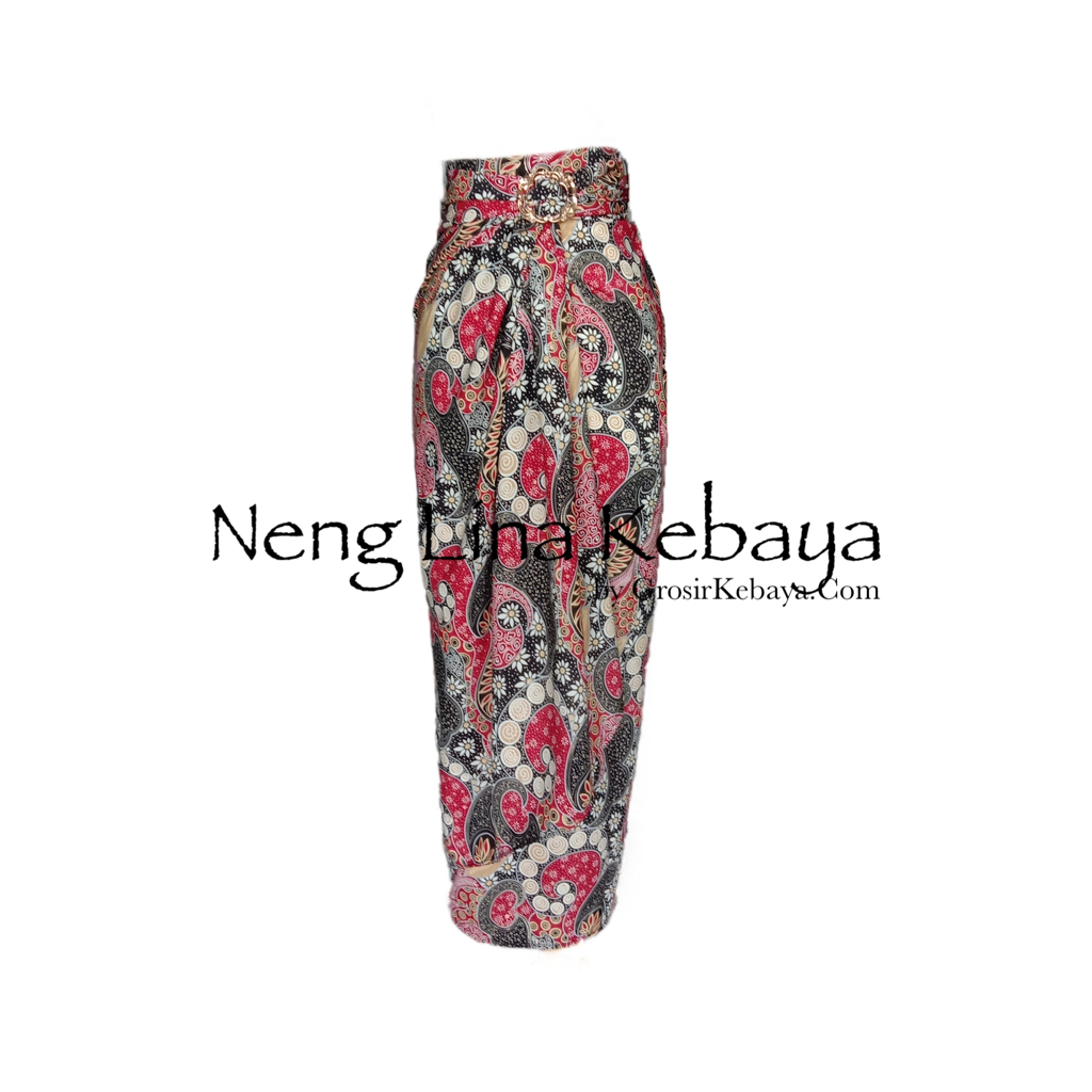 Rok Bawahan Batik Halus Royal Print Serut 019