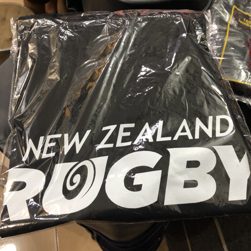 Kaos New Zealand Rugby Tshirt 100% Cotton