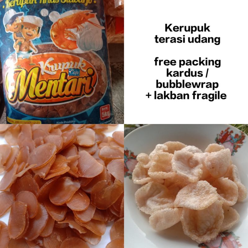 

kerupuk terasi UDANG Sidoarjo 500 gram