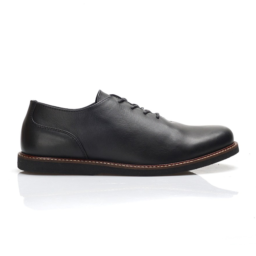 GUSTAV BLACK (KULIT ASLI) |ManNeedMe x Greata| Sepatu Pantofel Pria Formal Shoes ORIGINAL