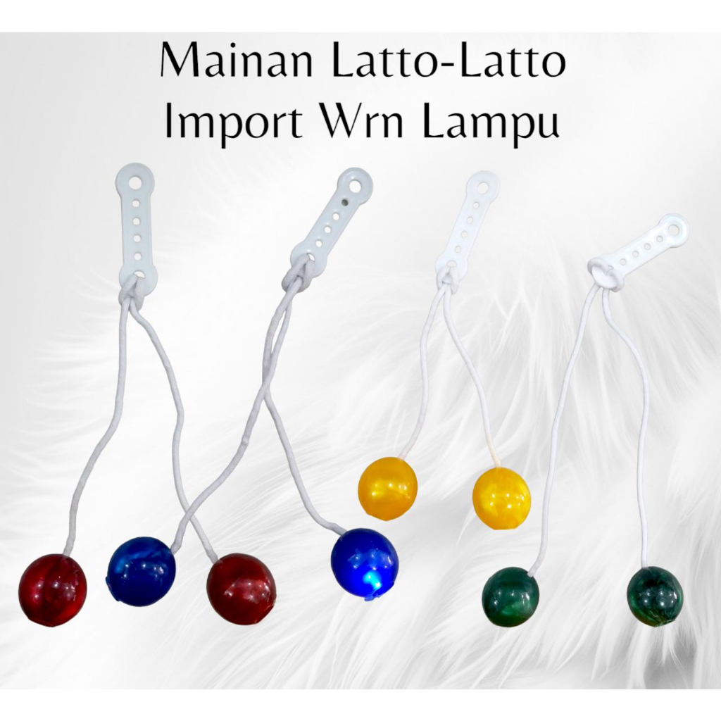 

Mainan Lato-Lato / Lato Lato berlampu LED