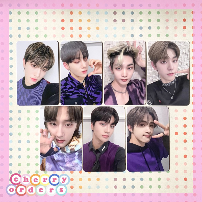 DRIPPIN Photocard Benefit MAKESTAR 3.0 R3 Special Event Rudolf : Villain The End Hyeop Yunseong Changuk Dongyun Minseo Junho Alex