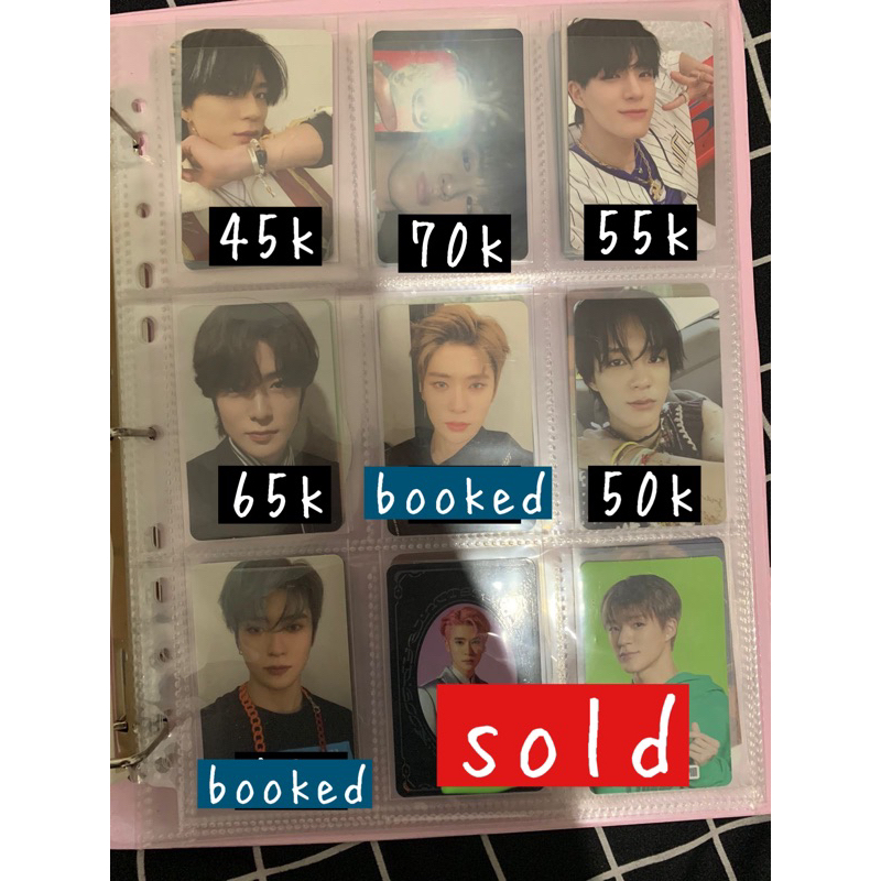 PC & CC NCT - Jeno Jaehyun Chenle • Beatbox Digipack Mictape • Wallet Card • Crazy • Kihno Hello Fut