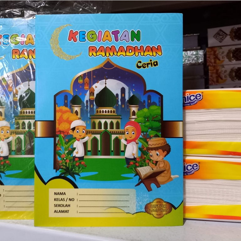 Buku Kegiatan Bulan Ramadhan Untuk SD MI dan TK