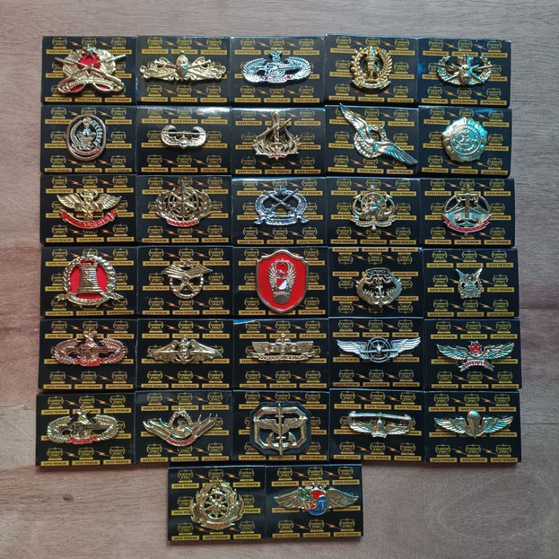 BREVET PDH TNI AD /TNI AU/TNI AL/BREVET PDH MARINIR /BREVET/WING/EMBLEM TNI