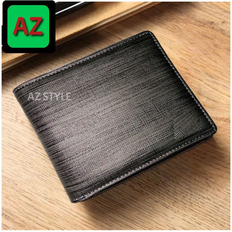 New Men's Wallet Pu Leather Dompet Pria Lipat Terbaru