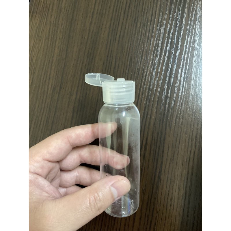 Botol Fliptop Plastik 100ml