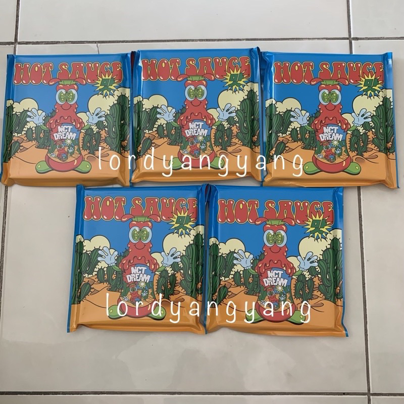 NCT DREAM HOT SAUCE JEWEL CASE SEALED