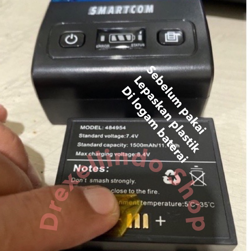 Printer Thermal Bluetooth 58mm SMARTCOM PT02