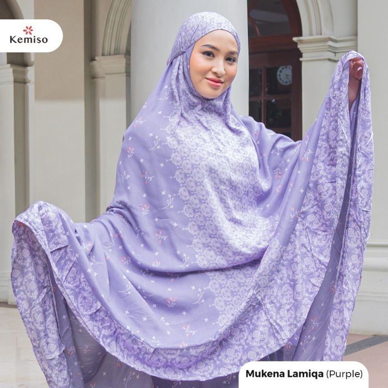 MUKENA TAZBIYA X KEMISO 2IN1 LAMIQA SERIES ALLSIZS