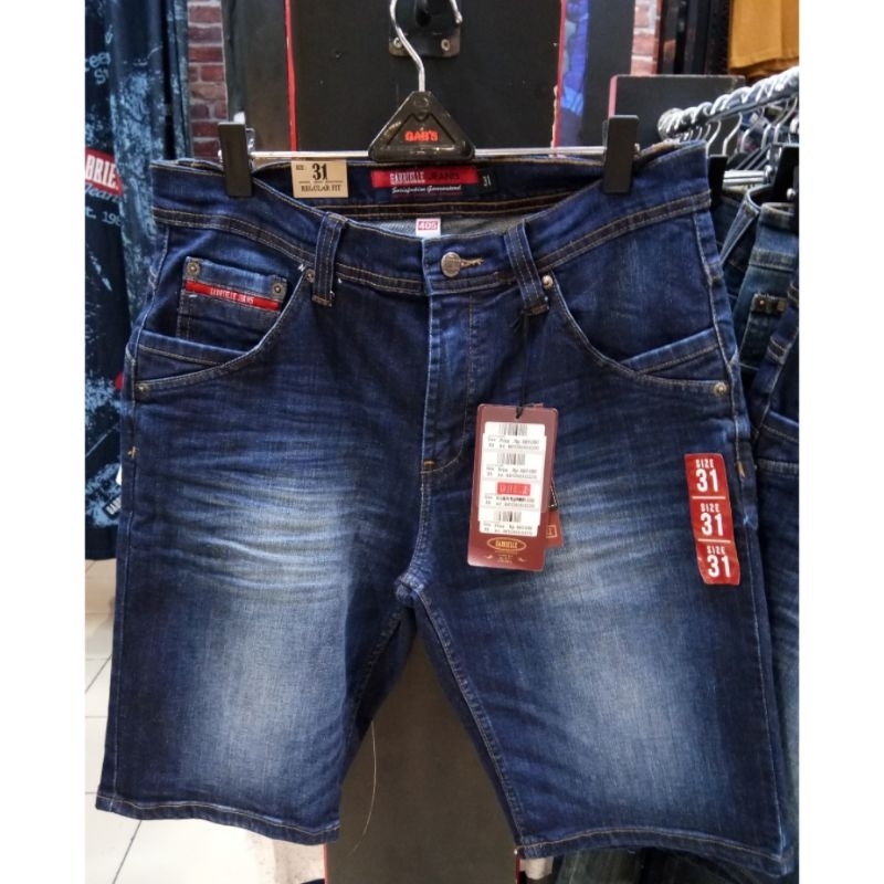Gabrielle jeans original mens BBTC061X112231 Celana pendek jeans pria with 5 pocket