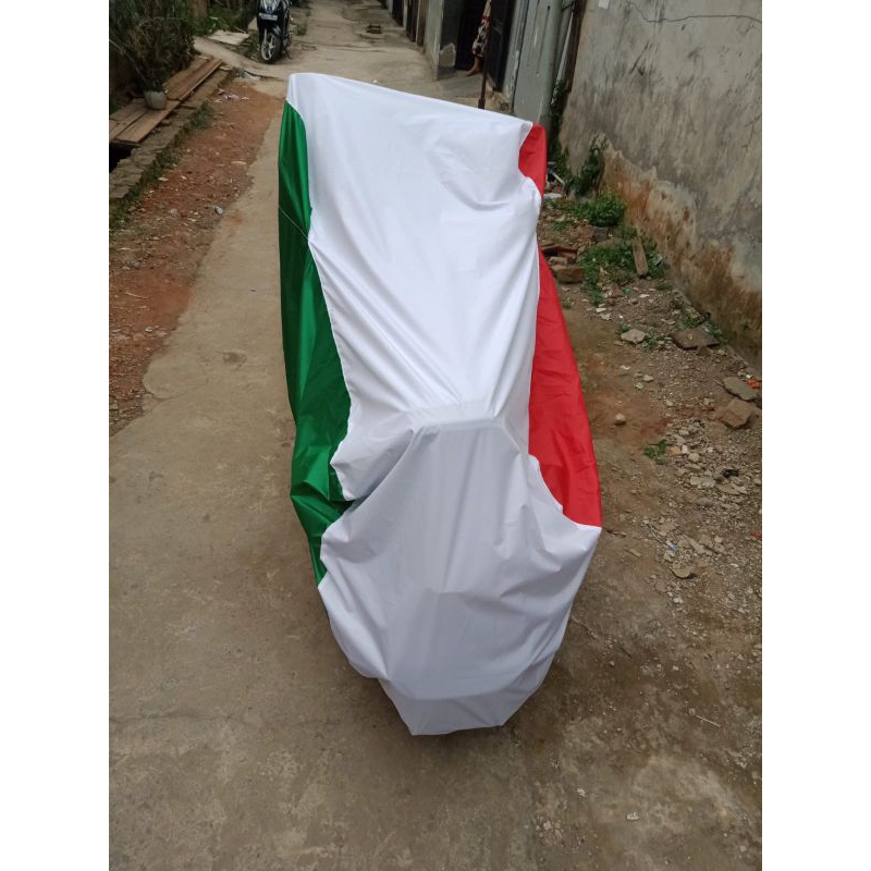 sarung cover motor vespa clasic dan matic model italy kualitas bagus