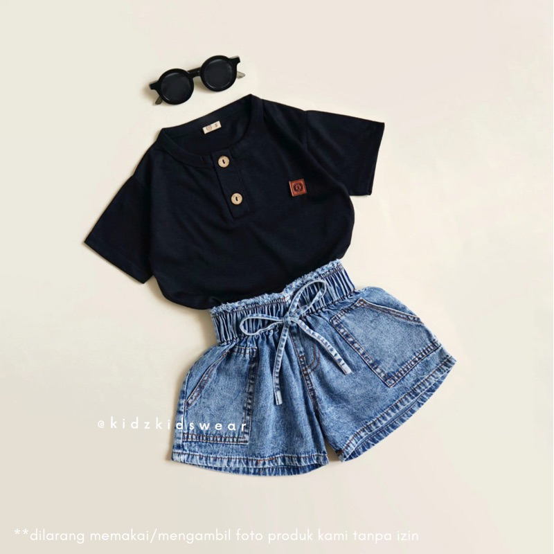 HOTPANTS JEANS ANAK PEREMPUAN 0-5 TAHUN SNOW WASH | Hotpants anak cewek Celana pendek anak perempuan