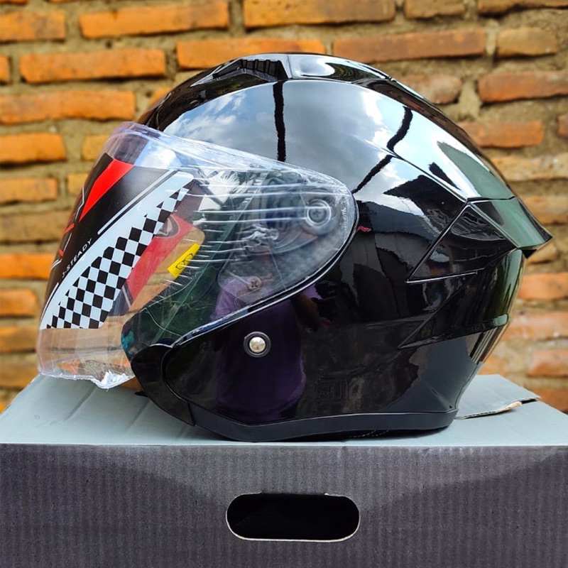 HELM GIFT SARGON HALF FACE SUPER PREMIUM